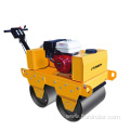 Double Drum Vibrating Mini Manual Road Roller Machine